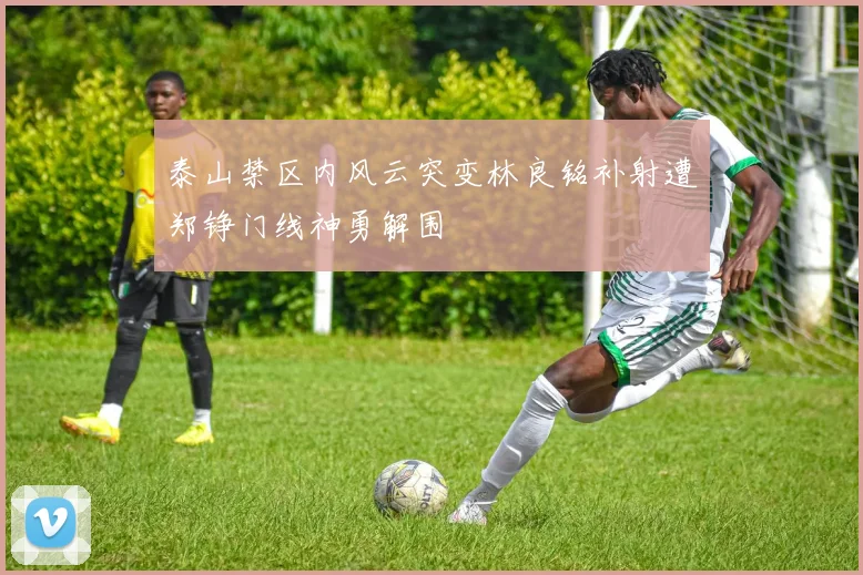 泰山禁区内风云突变林良铭补射遭郑铮门线神勇解围